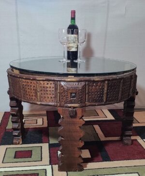 Antique Indian Tea leaf Coffee Table