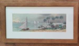 Frank Wilcox watercolor