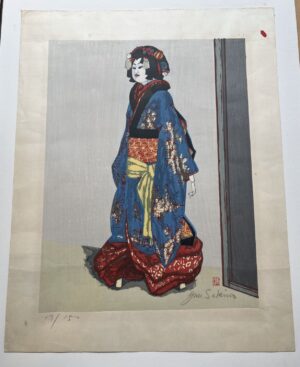 Japanese Woodblock Print by Sekino Jun'ichiro