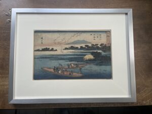 Japanese Woodblock print by Hiroshige from Toto Meisho