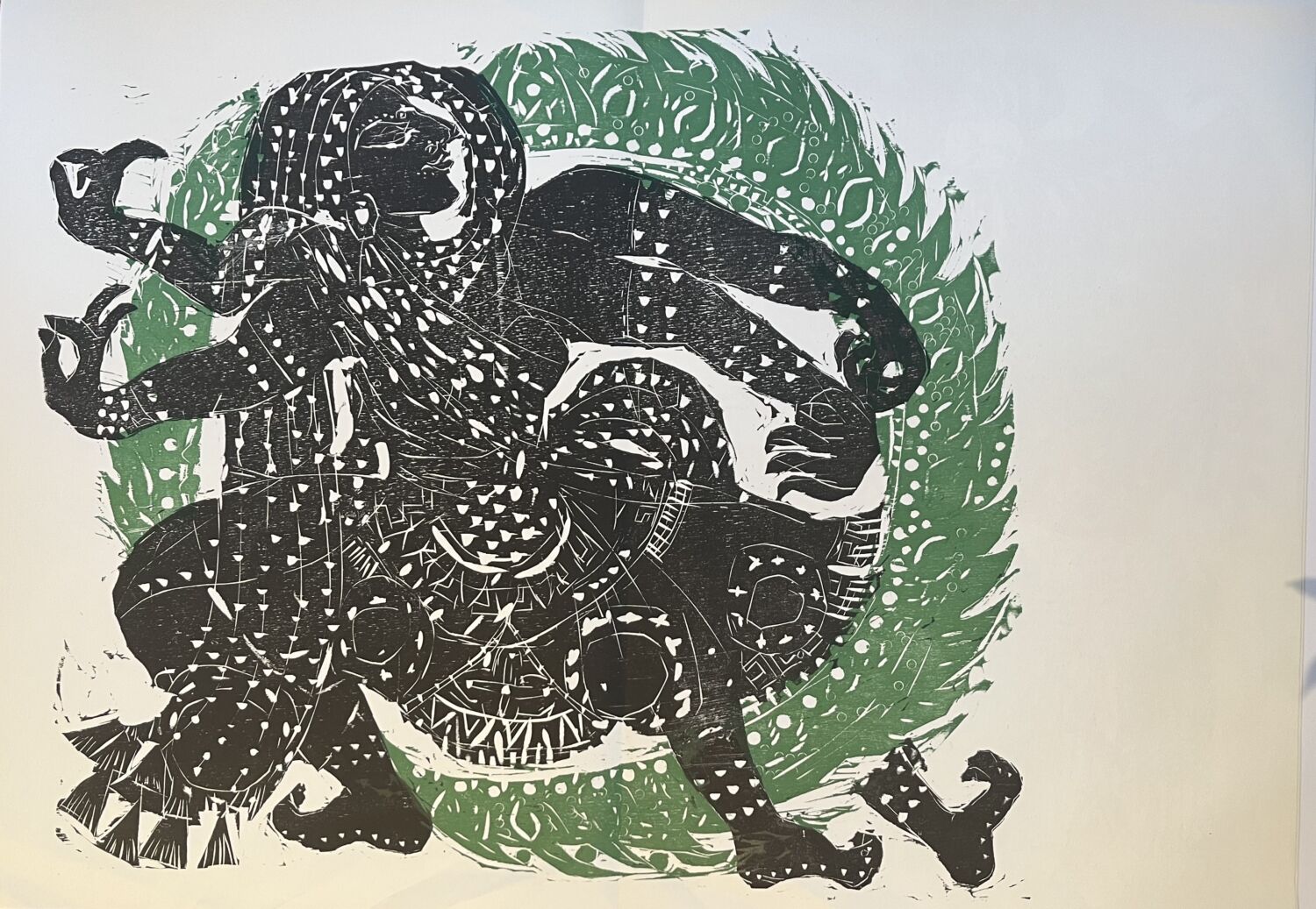 Matsubara Naoko portoflio of Japanese Prints Xylon 21 - Image 2