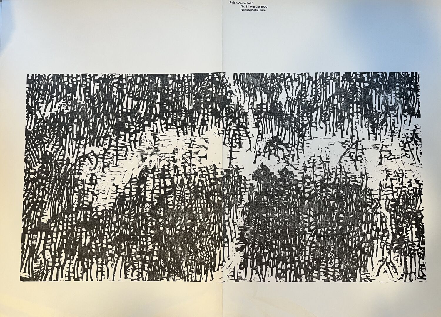 Matsubara Naoko portoflio of Japanese Prints Xylon 21 - Image 5