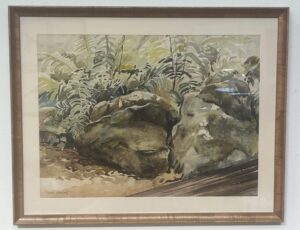 Marjorie W. Schwartz ( 1905-1999) Watercolor Painting