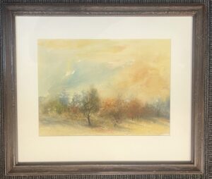 Framed Pastel by Les Graff (RCA)