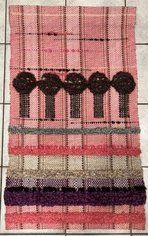 Fiber Art Wall Hanging by Maria Svatina