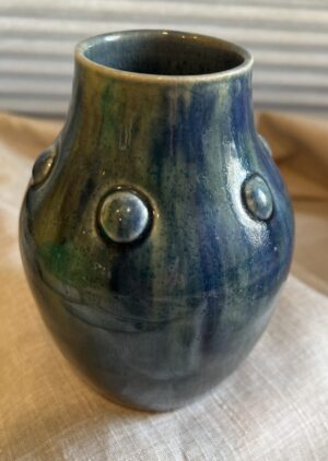 West German MCM Lava glaze vase