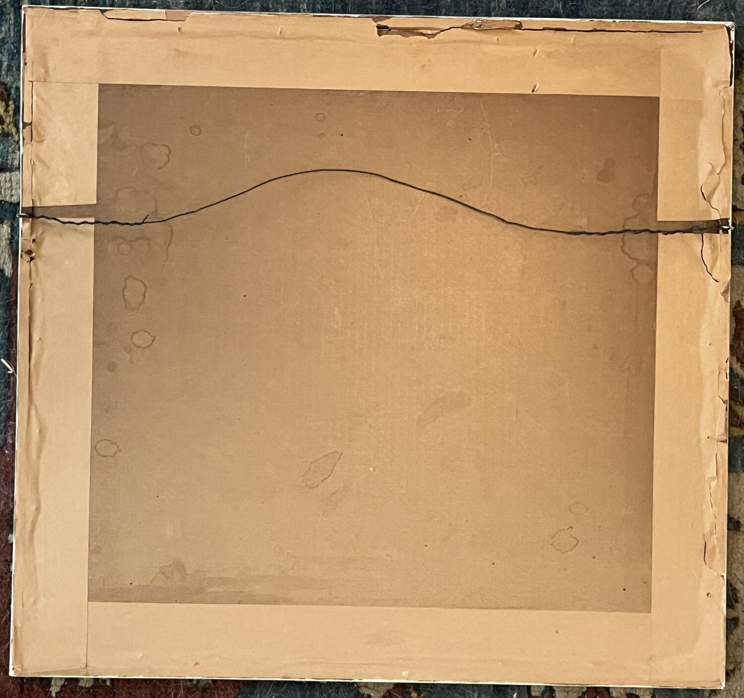 An original Mid-Century Modern work on paper by the celebrated École de Nice expressionist Sylvain Vigny - Image 4